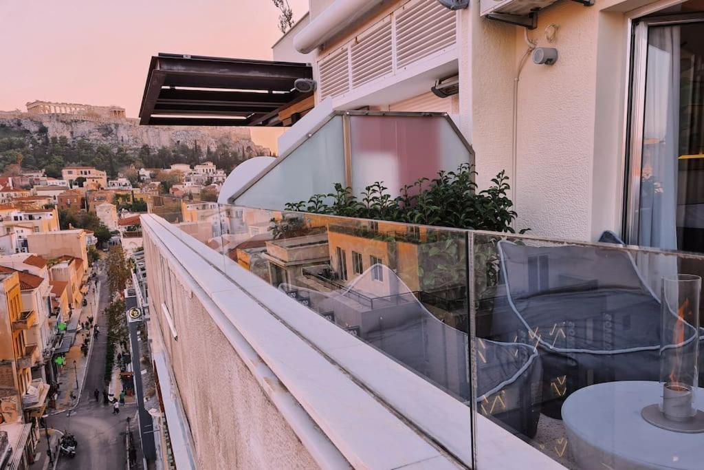 Heated Plunge Pool & Firepit Acropolis Penthouse Apartment Athens Ngoại thất bức ảnh