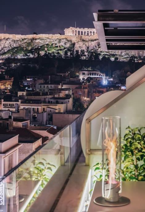 Heated Plunge Pool & Firepit Acropolis Penthouse Apartment Athens Ngoại thất bức ảnh
